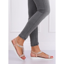 Sandálias femininas Champagne 127-89 Champagne rosa 1