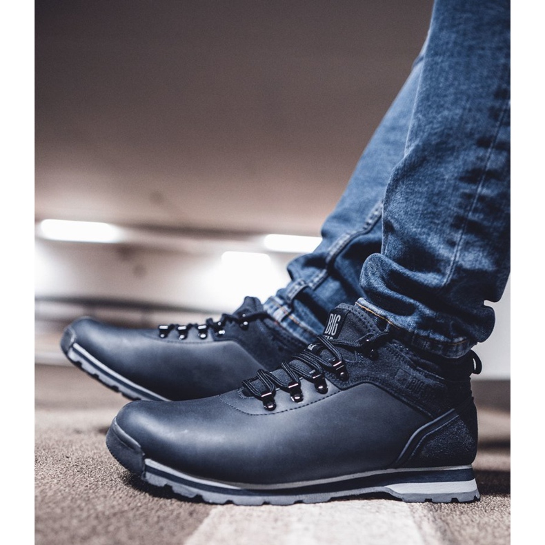 Sapatos de trekking masculino Big Star azul marinho EE174443 2