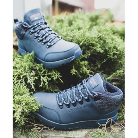 Sapatos de trekking masculino Cross Jeans azul marinho EE1R4115C azul-marinho 1