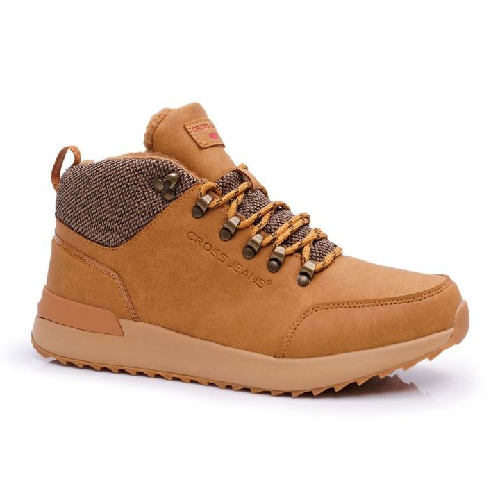 Sapatos de trekking masculino Cross Jeans Camel EE1R4114C marrom 1