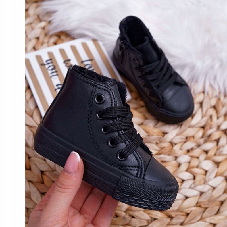 FRROCK Tênis Preto Filemon Infantil Aquecido 2