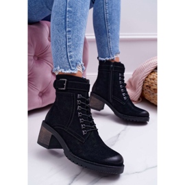 Botas femininas Sergio Leone Preto BT705 1