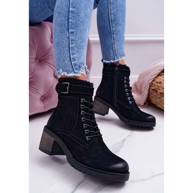 Botas femininas Sergio Leone Preto BT705 1