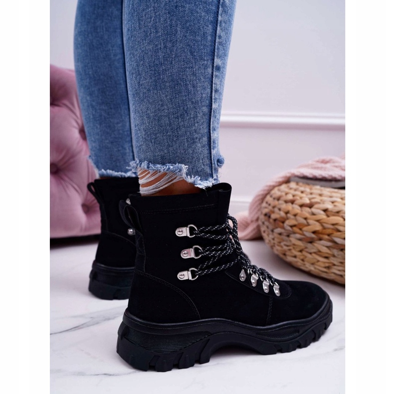 Botas femininas Sergio Leone Preto TR729 2