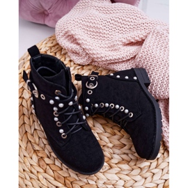 POPA Botas infantis Pearl Black Nargos preto 1