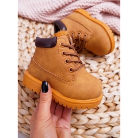 FRROCK Botas infantis para caçadores de calor Camel Dexter castanho castanho 1 FRROCK Botas infantis para caçadores de calor Camel Dexter castanho castanho 1