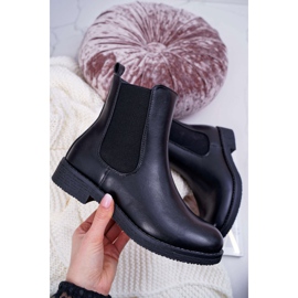 EVE Botas femininas Jodhpur preta 8BT35-1489 preto 1