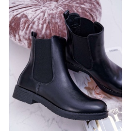 EVE Botas femininas Jodhpur preta 8BT35-1489 preto 2