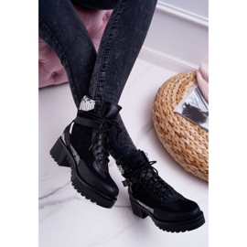 SEA Botas altas femininas cobra preto Nemtere 2