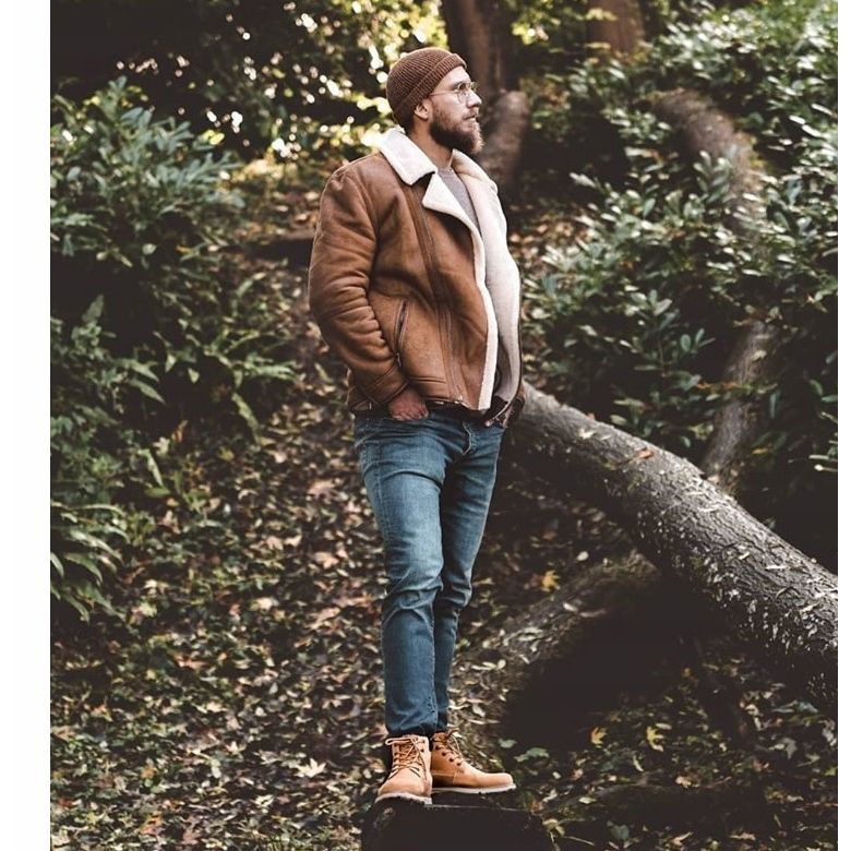 Botas de couro masculino Big Star Camel EE174227 castanho 2