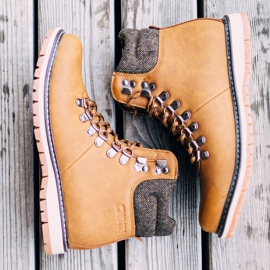 Armadilhas masculinas Big Star Camel EE174402 marrom 1