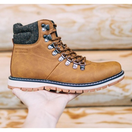 Armadilhas masculinas Big Star Camel EE174402 marrom 2