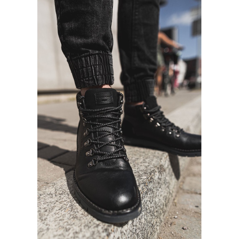 Trappers masculino cross jeans preto EE1R4081C 2