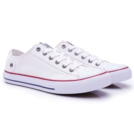 Tênis masculino baixo Big Star White DD174271 branco 1