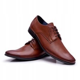 Brogues masculinos elegantes bednarek marrom herod 1