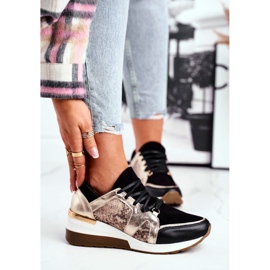 Nicole Tênis feminino dourado couro natural coledo 2