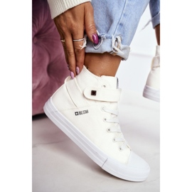 Tênis feminino Big Star Branco FF274579 2