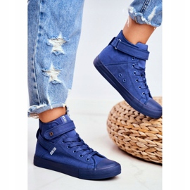 Tênis feminino Big Star Azul FF274584 1