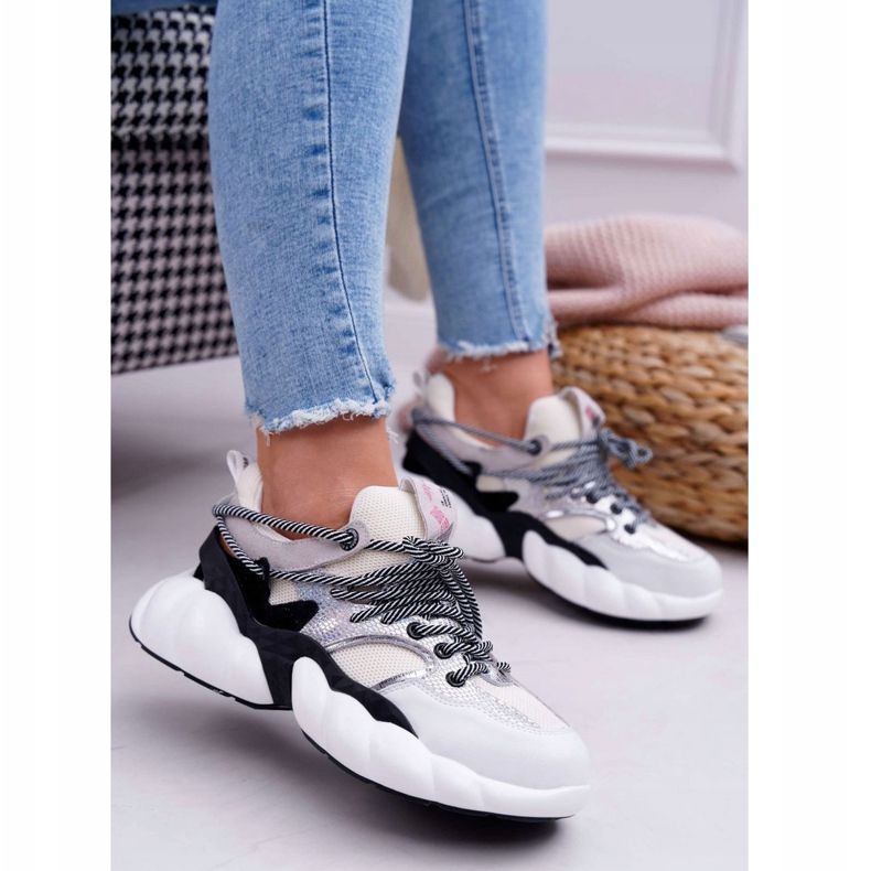 Sapatas esportivas femininas Big Star por Daniel Lopez Branco FF274A546 1