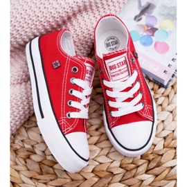 Tênis infantil Big Star Red FF374201 vermelho vermelho 2