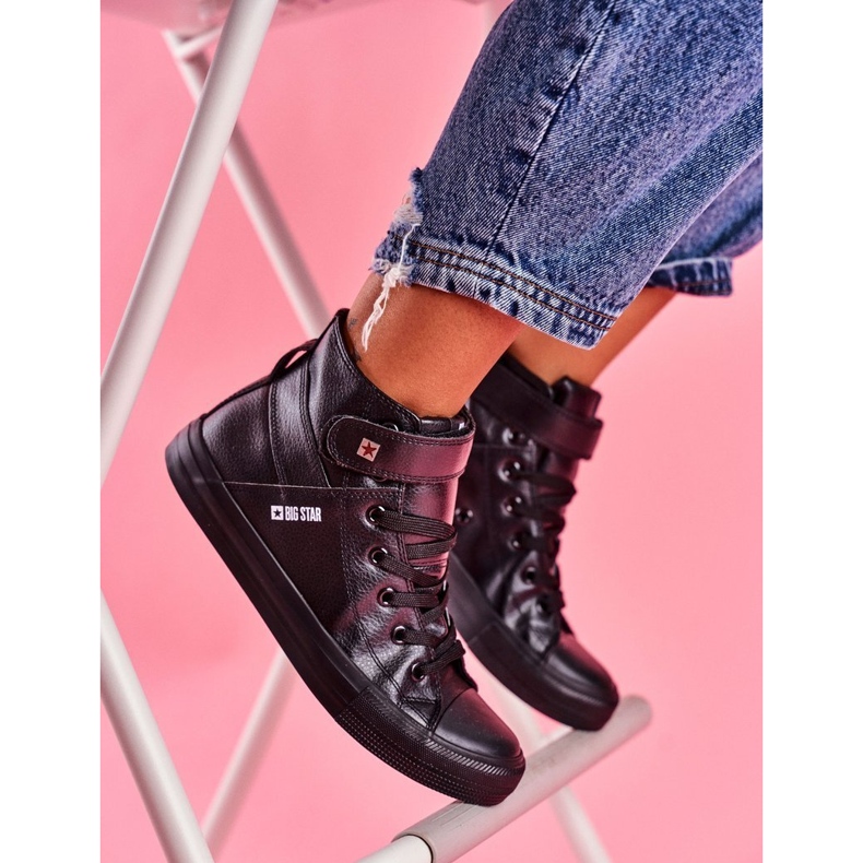 Tênis feminino Big Star Preto V274542 1