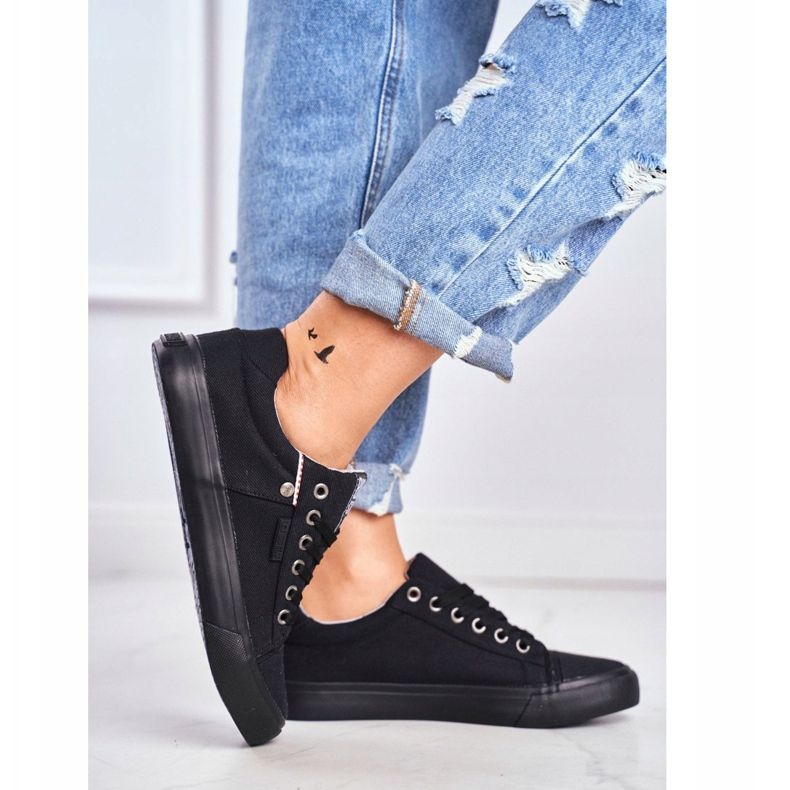 Tênis feminino Big Star Preto AA274513 2