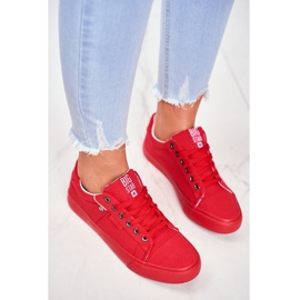 Tênis feminino Big Star Red AA274514 vermelho 1