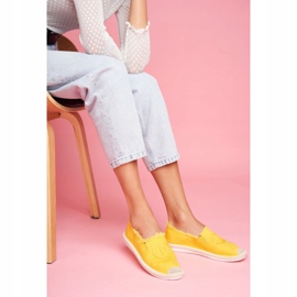 PS1 Alpercatas Femininas com Flaure Amarelo 1