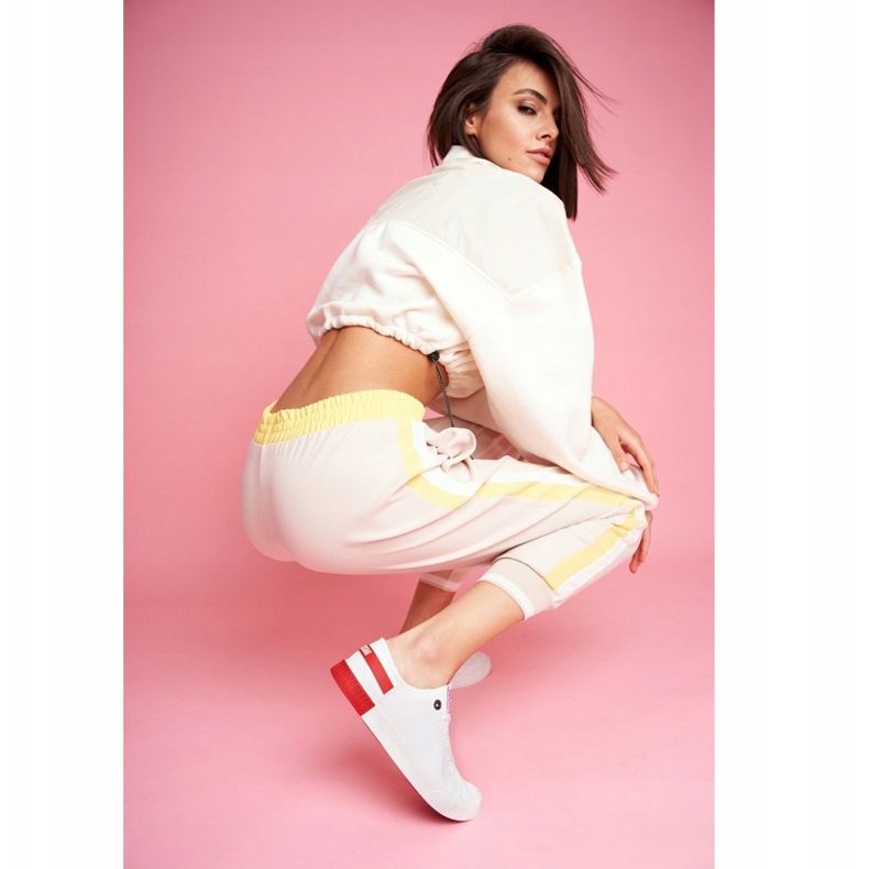 Tênis feminino Big Star Branco FF274174 2