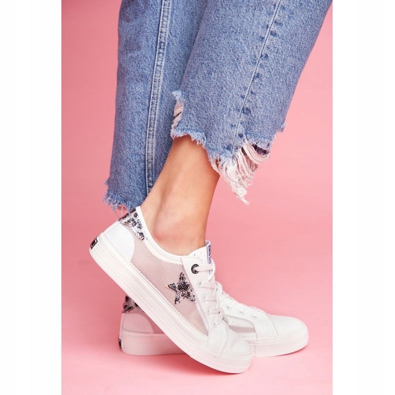 Tênis feminino Big Star Branco FF274487 1