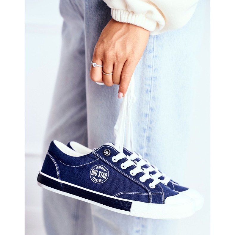 Tênis feminino Big Star azul marinho FF274229 azul-marinho 1