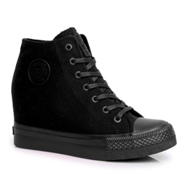 Tênis feminino Big Star preto FF274A191 1