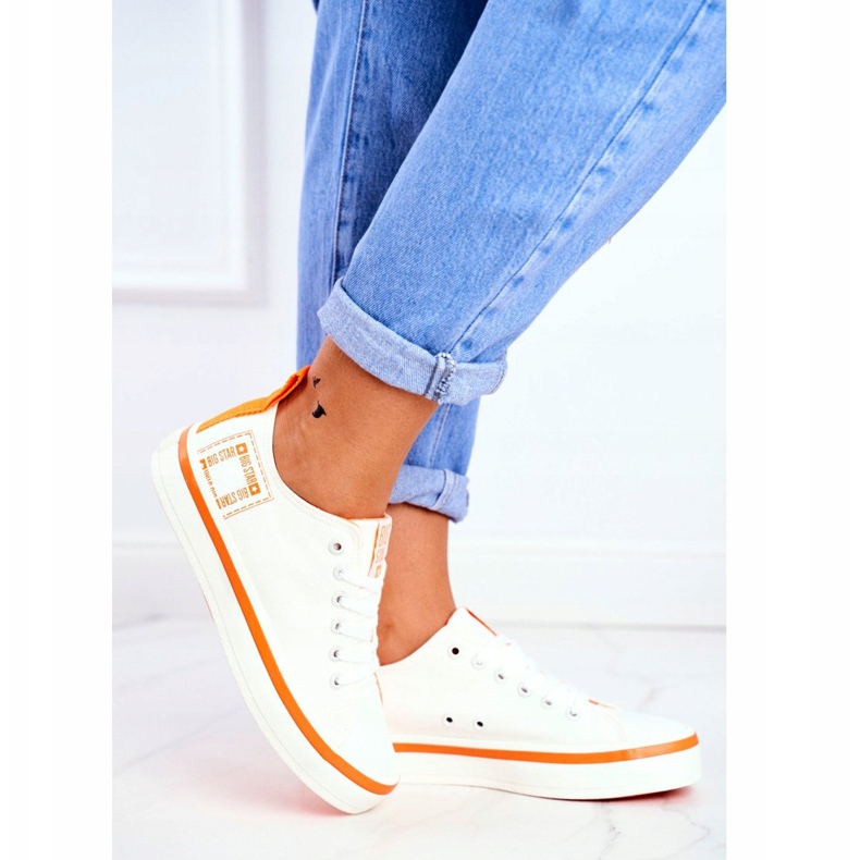 Tênis feminino Big Star Branco FF274A065 2