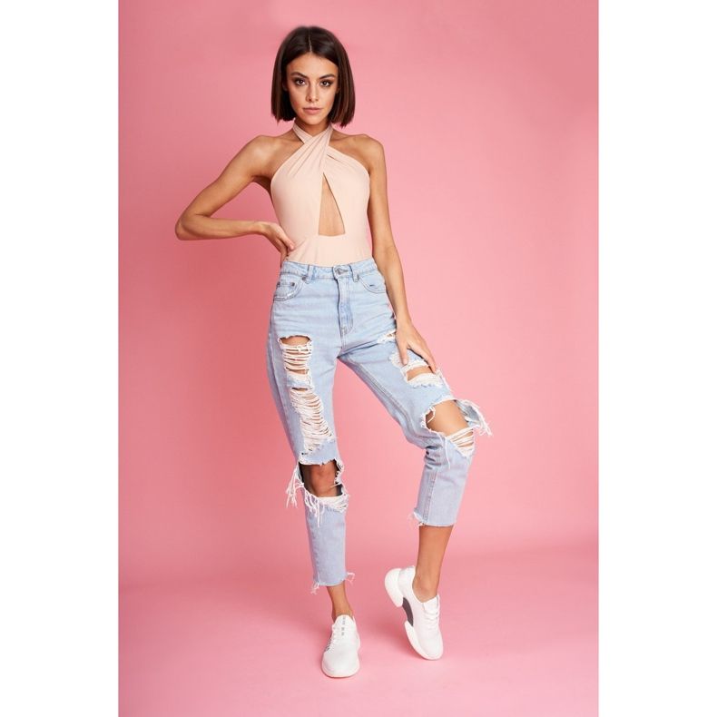 Sapatas esportivas femininas Big Star White FF274282 branco 2