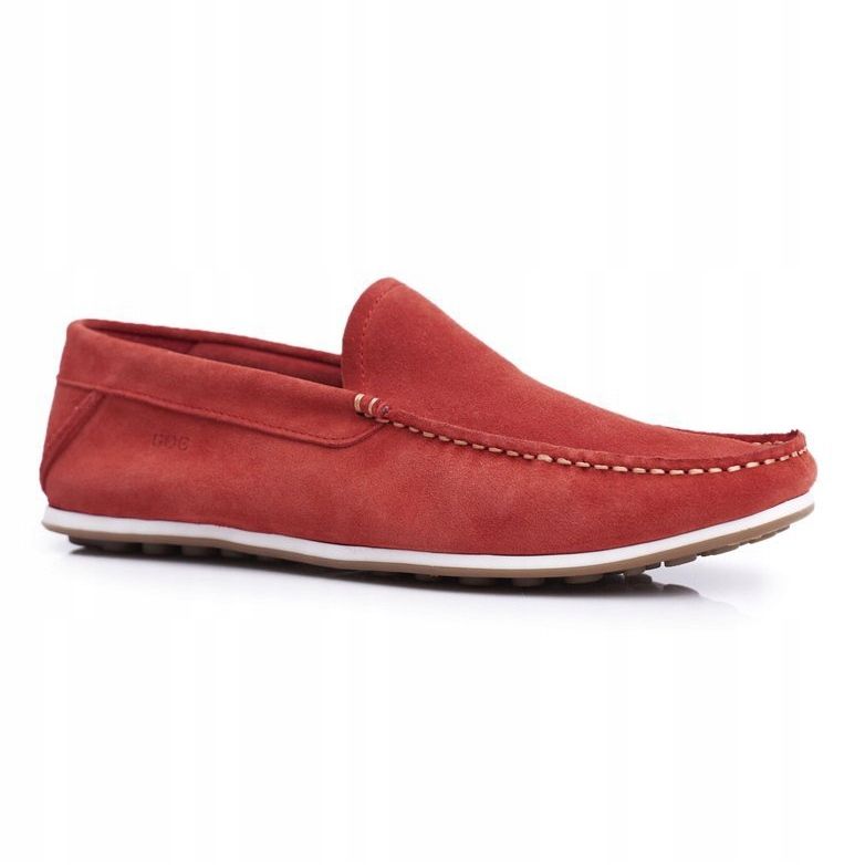 Mocassins GOE Vermelho Nubuck FF1N3055 1