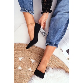 Sapatos de salto feminino Sergio Leone Preto PB216 1