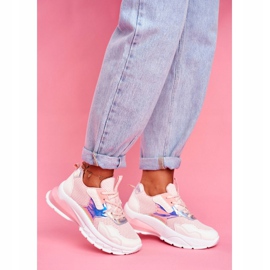 PS1 Calçados Esportivos Femininos Rosa Sportivo 2