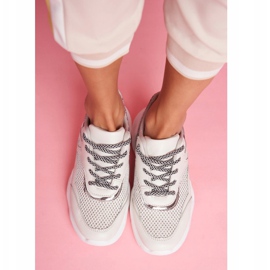 PS1 Calçados Esportivos Femininos Snake Grey Giselle cinza 2