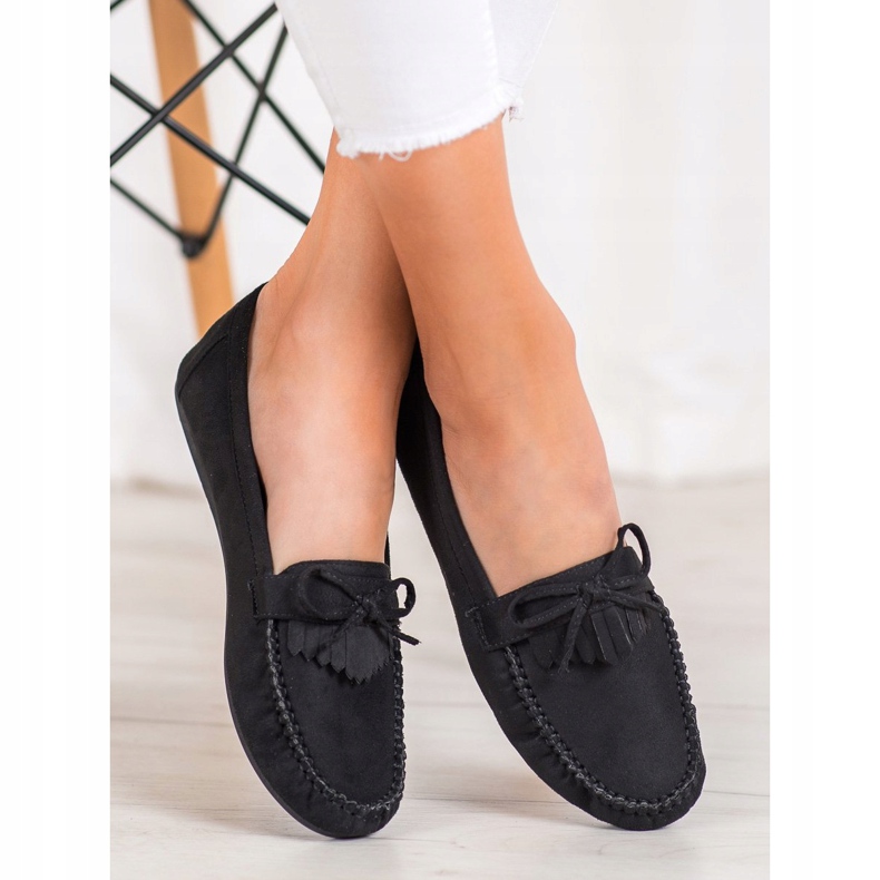 Diamantique Mocassins clássicos preto 2