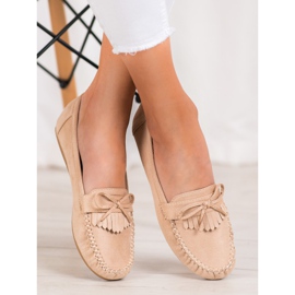 Diamantique Mocassins clássicos marrom 2