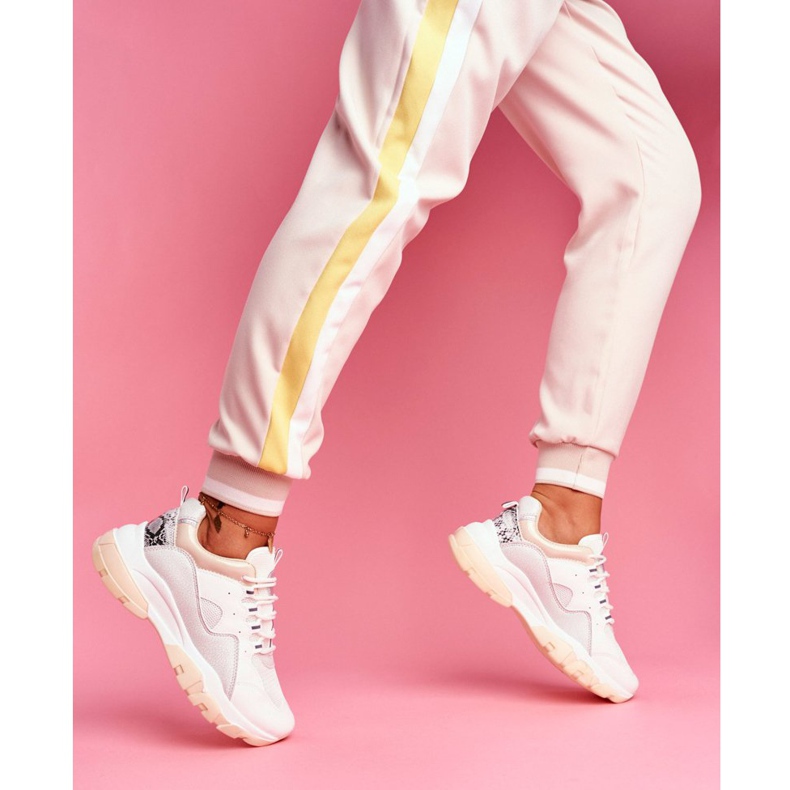 PS1 Sapatos esportivos femininos, tênis, bege Idaise 2