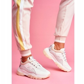 PS1 Sapatos esportivos femininos, tênis, bege Idaise 1