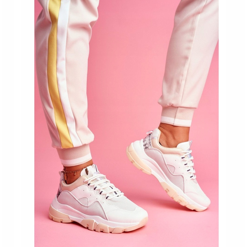 PS1 Sapatos esportivos femininos, tênis, bege Idaise 1