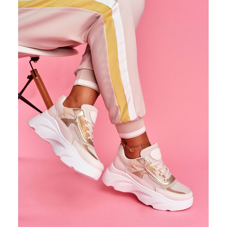 SEA Calçados Esportivos Femininos Bege Dallas 2