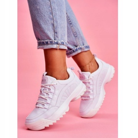 Sapatilhas esportivas femininas Big Star White FF274681 branco 1