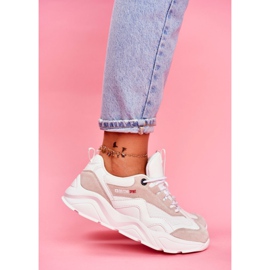 Sapatilhas esportivas femininas Big Star White FF274958 branco 1