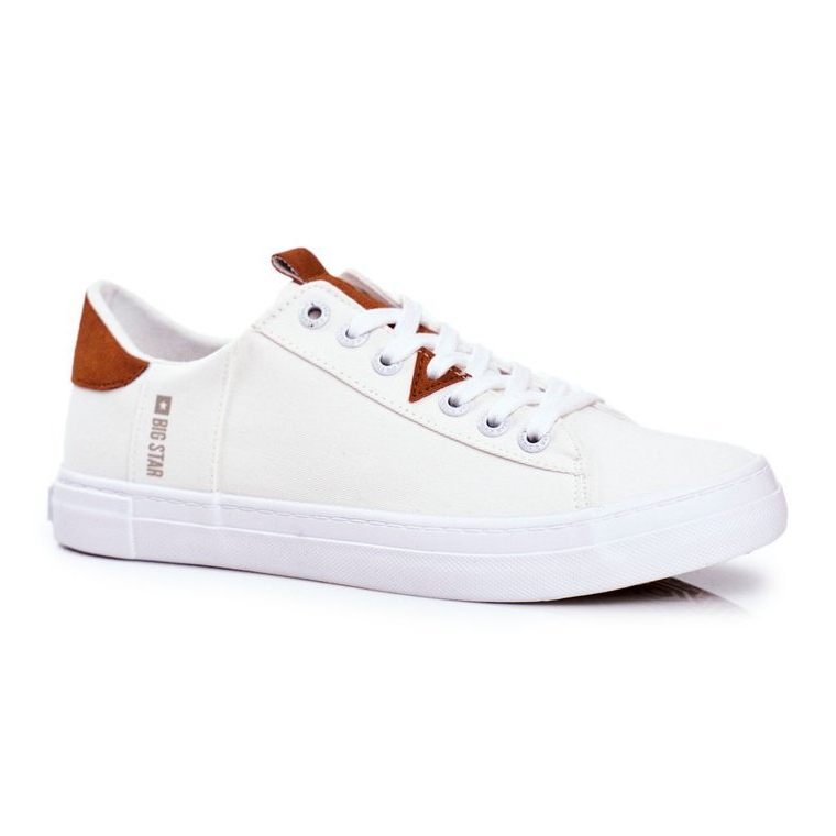Tênis masculino baixo Big Star Branco FF174312 1