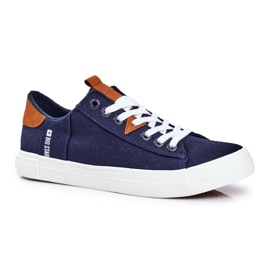 Tênis masculino Big Star Azul marinho FF174313 azul-marinho 1