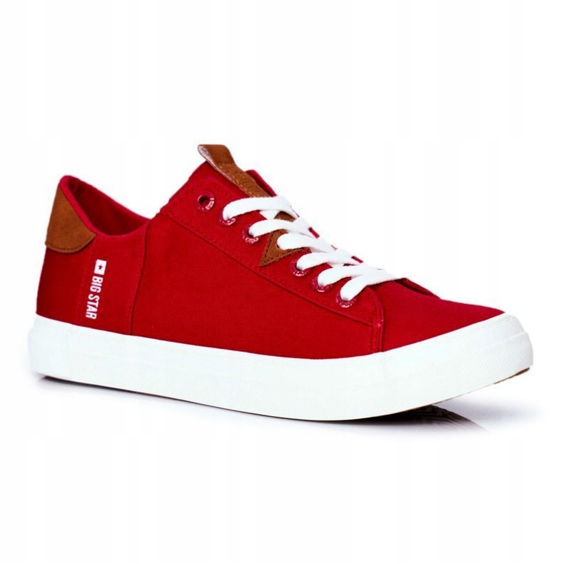 Tênis masculino Big Star Vermelho FF174315 1