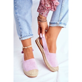 FRJ Feminino Alpercatas Suede Contour Violet tolet 1